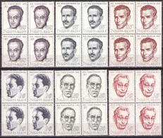 Yugoslavia 1968 - National Heroes - Mi 1307-1312 - MNH**VF - Unused Stamps