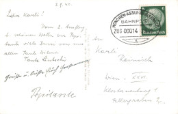 Bahnpost (Ambulant; R.P.O./T.P.O.) München-Assling (Jesenice) (ZA2665) - Briefe U. Dokumente