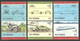 AU-23 Nui Tuvalu Automobiles Cars Voitures Buick 1908 Oldsmobile Toronado Ralton In Pairs MNH ** Neuf SC - Voitures