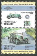 AU-25 Nukufetau Tuvalu Automobile Car Voiture Morris Oxfor Bullnose 1913 Pair Of Stamps MNH ** Neuf SC - Autos