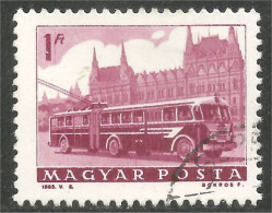 AU-14c Hongrie Trolley Autobus Bus Automobiles Cars Voitures - Tramways