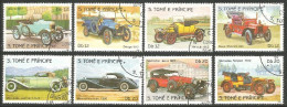 AU-9a Sao Tome Automobiles Cars Voitures Morris Renault - Autos