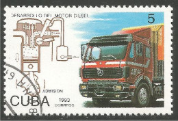 AU-2b Cuba Camion Truck LKW Caminhão - Used Stamps