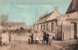 CPA Germainville-Vue Prise Grande Rue-101      L2927 - Other & Unclassified