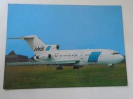 D203092    CPM  Airplane Avion Aircraft -   Jetair Boeing 727-81  - Michel Moskal Postcards - 1946-....: Modern Tijdperk