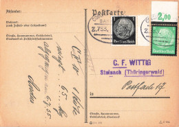 Bahnpost (Ambulant; R.P.O./T.P.O.) Coburg- (ZA2668) - Cartas & Documentos