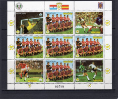 Paraguay 1982, FIFA 82, Sheetlet - 1982 – Espagne