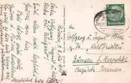 Bahnpost (Ambulant; R.P.O./T.P.O.) Hamburg-Wes... (ZA2674) - Lettres & Documents