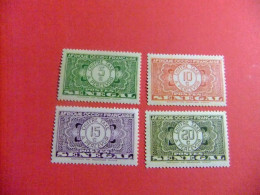 55 SENEGAL 1935 / SELLO TAX / YVERT TAX 22 / 25 MNH - Used Stamps
