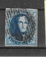 7A  Dik Papier - 1849-1850 Medallones (3/5)