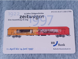 TRAIN - GERMANY - O 0615 - BB BANK - 2.000EX. - Trains