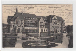 39075911 - Bad Kudowa / Kudowa-Zdrój - Kreis Glatz / Klodzko. Kurhotel Fuerstenhof Gelaufen 1914. Leichter Bug An Der R - Polen