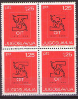 Yugoslavia 1968 - 50 Years Of International Labour Organisation - Mi 1317 - MNH**VF - Nuovi