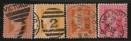 Victoria    .   SG    .   313  4x    .   O      .     Cancelled - Used Stamps