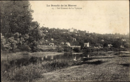 CPA Chenevières La Varenne Val De Marne, La Boucle De La Marne, Les Coteaux - Other & Unclassified