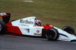 Dia0012/ DIA Foto G. Berger Auf Honda McLaren  1991 Formel 1 Rennwagen - Voitures