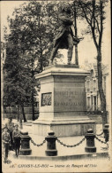 CPA Choisy Le Roi Val De Marne, Statue De Rouget De L'Isle - Sonstige & Ohne Zuordnung