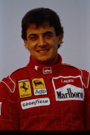 Dia0049/ DIA Foto Jean Alesi Auf Ferrari Formel 1 1991 Rennspor9  - Cars