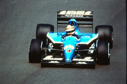 Dia0067/ DIA Foto Thierry Boutsen Auf Ligier JS 35B Lamborghini 1991 Formel 1 - Coches