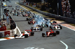 Dia0071/ DIA Foto Michael Schumacher GP Von Belgien Formel 1  1991 Rennsport - Voitures