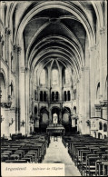 CPA Argenteuil Yonne, Kirche, Innenansicht - Autres & Non Classés