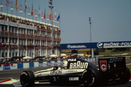 Dia0076/ DIA Foto Braun Tyrrell Honda 020 S. Nakajima Formel 1 Vintage Slide - Coches