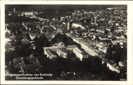 CPA Karlsruhe In Baden, Luftaufnahme, Sammlungsgebäude - Altri & Non Classificati