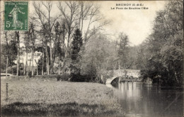 CPA Brunoy Essonne, Le Pont De Soulins L'Ete - Other & Unclassified