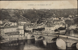 CPA Corbeil Essonne, A Vol D'oiseau, Brücke - Other & Unclassified
