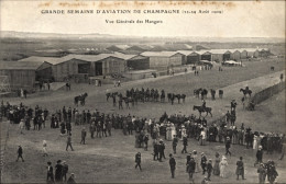 CPA Grande Semaine D'Aviation De Champagne 1909, Gesamtansicht Der Hangars - Autres & Non Classés