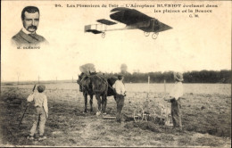 CPA Les Pionniers De L’Air, Das Bleriot-Flugzeug, Beauce-Ebene - Sonstige & Ohne Zuordnung