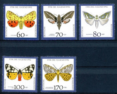 Bund 1602-1606 Postfrisch Schmetterlinge #GB734 - Andere & Zonder Classificatie