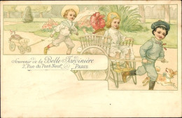 Lithographie Reklame, Belle Jardiniere, Rue Du Pont-Neuf, Paris - Publicidad