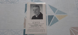 Jean Muylle Geb. Brugge 6/06/1914- Pastoor Oostende- Ploitiek Gevangene- Gest. Oostende 22/12/1954 - Images Religieuses
