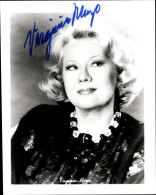 Photo Schauspielerin Virginia Mayo, Portrait, Autogramm - Actors