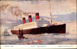Artiste CPA Passagierdampfer RMS Berengaria, Cunard Line - Andere & Zonder Classificatie