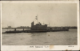 CPA Britisches Unterseeboot, U-Boot L 71 - Sonstige & Ohne Zuordnung
