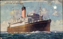 Artiste CPA Passagierdampfer SS Calgaric, White Star Line - Sonstige & Ohne Zuordnung