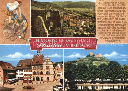 72576923 Staufen Breisgau Fauststadt Burg Rathaus Staufen Im Breisgau - Altri & Non Classificati