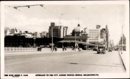 CPA Melbourne Australien, Princes Bridge - Tarjetas De Regalo