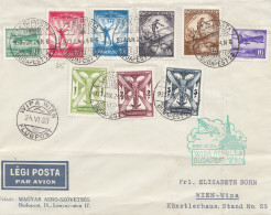 Ungarn: 1933: Luftpost WIPA Wien Von Budapest - Other & Unclassified