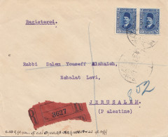 Ägypten/Egypte: 1929: Einschreiben Nach Jerusalem - Other & Unclassified