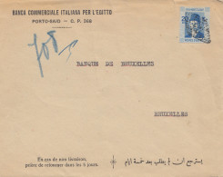 Ägypten/Egypte: 1938: Porto-Said Nach Brüssel - Autres & Non Classés