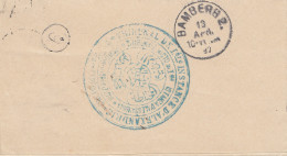 Ägypten/Egypte: 1897: Brief Von Alexandria Nach Bamberg - Autres & Non Classés