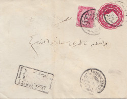 Ägypten/Egypte: 1907: Ganzsache Als Einschreiben Cairo - Autres & Non Classés