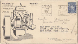Australien: 1940: Sydney Nach New Haven/USA, Marine Motor - Andere & Zonder Classificatie