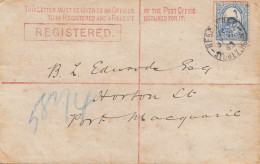 Australien: 1883: Regiustered Letter Sydney  - Altri & Non Classificati