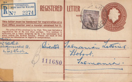 Australia 1957: Registered Letter From Liverpool NSW - Other & Unclassified