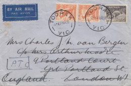 Australia: 1939: Aiur Mail Toorak To London - Autres & Non Classés