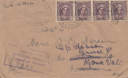 Australia: 1945: Field Post Air Mail- Censor - To Mosman - Andere & Zonder Classificatie